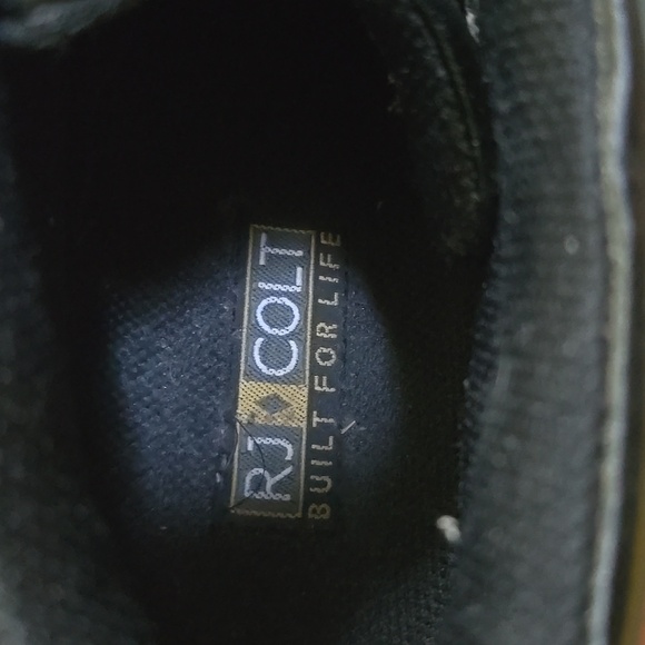 RJ Colt Black Boots Size 9 - Picture 9 of 11